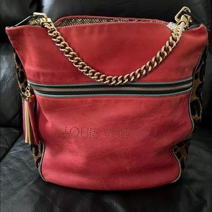 Louis Vuitton Limited Edition Flight Safari Handbag - Calfskin Leopard Chenill